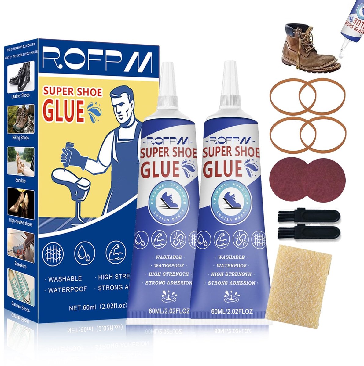 SolidKeus - Professionele Shoe Glue, 120ml voor Schoenreparatie