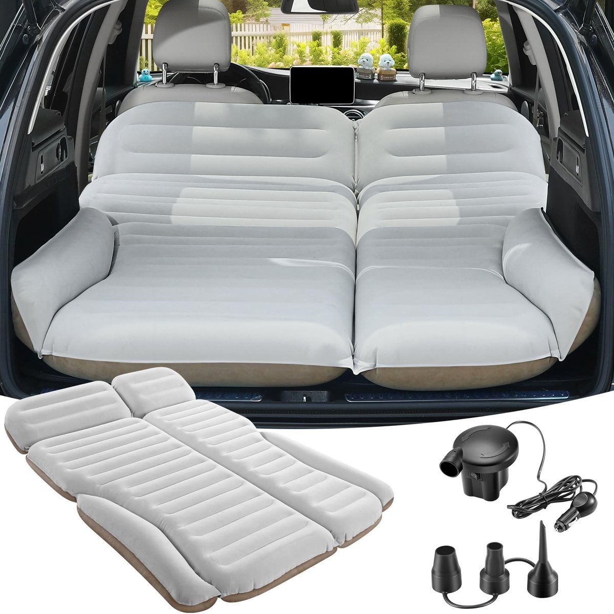 SolidKeus - Dikke Opblaasbare Campingmatras, Waterdicht en Comfortabel
