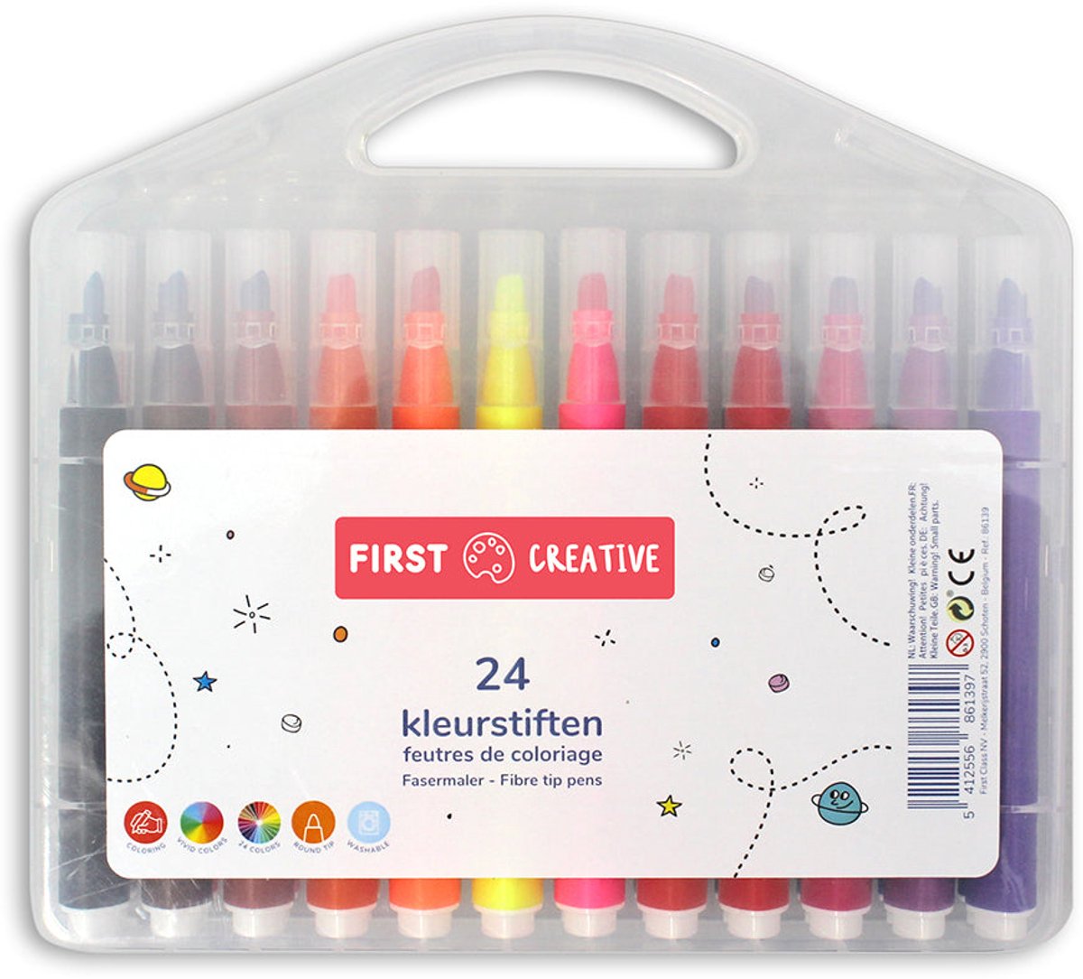 Stiften - 3 mm - triple - set (24)