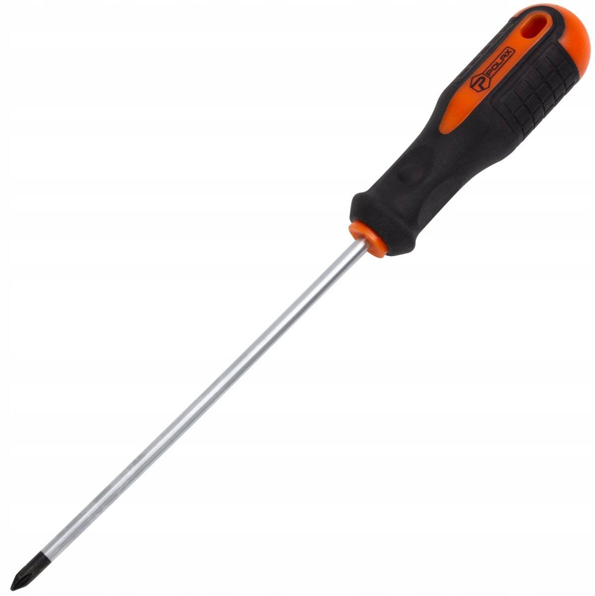 Kruiskopschroevendraaier PH2 x 100mm, Chroom-Vanadium Staal, Magnetische Tip