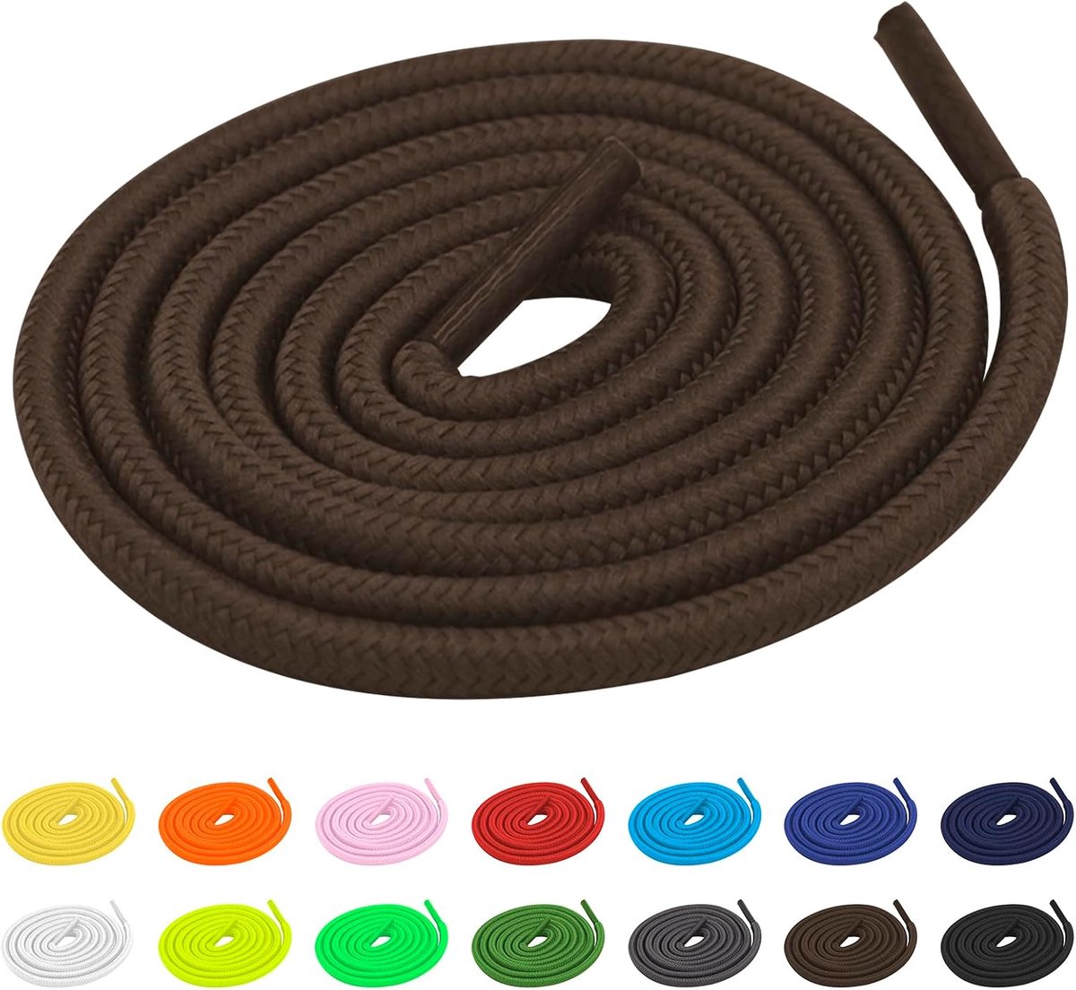 Schoenveters Laces Veter Rondete Shoelaces Compatibel met Nike Air Force Jordan Sneakers Timberland Converse Wandelschoenen Schaatsen Sportschoenen