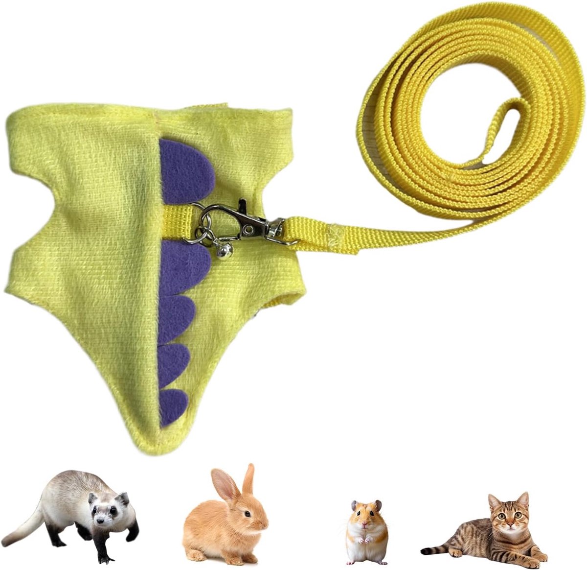 Zacht, Schattig, Kleine Huisdierenkleding, Fret Accessoires | Verstelbaar Dierenvest Wandeltuigje Fret Spullen Accessoires Kittens Chinchilla Voor Dagelijks Wandelen Fotografie Feest