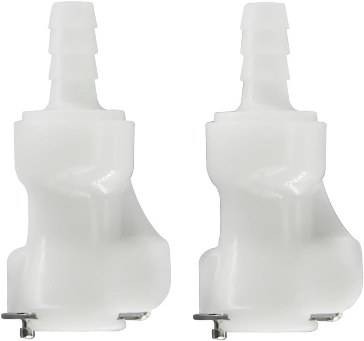 2 STKS 1/4 "3/8 "5/16 "Plastic Quick Connect Slangkoppelingen, Mannelijke Quick Connect Fittings (1/4"vrouw*2)