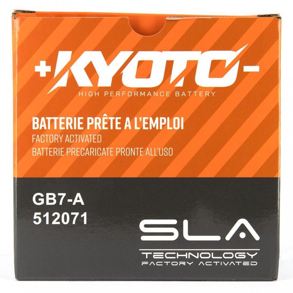 Batterie SLA Kyoto pour Moto MASH 250 Two Fifty Efi Abs 2014 à 2023 YB7A / 12V 8Ah Neuf