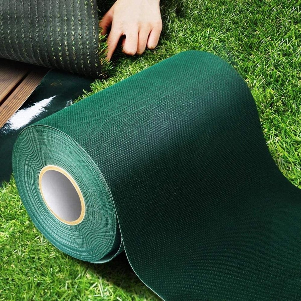 Zelfklevende Verbindingstape voor Kunstgras, 15cm x 10m, Ideaal voor het Verbinden van Kunstgras, Naadloze Aansluiting en Onderhoudsvriendelijk