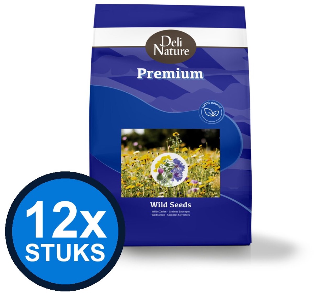 12x Deli Nature Premium wilde zaden 600gr