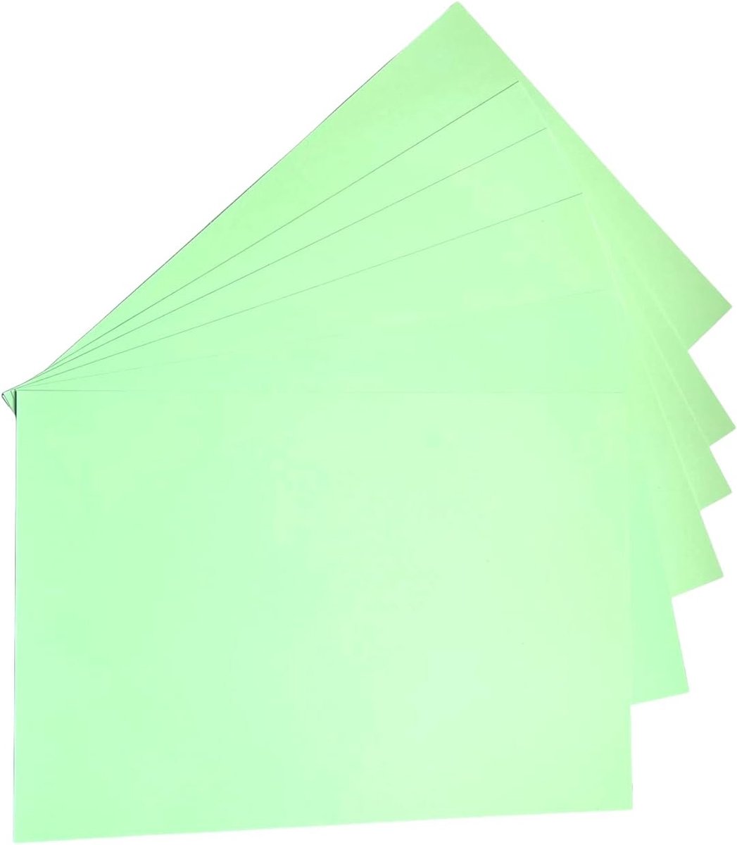 Gekleurd papier, A4, 80 g/m², gekleurd lichtgroen (pak van 50 vellen)