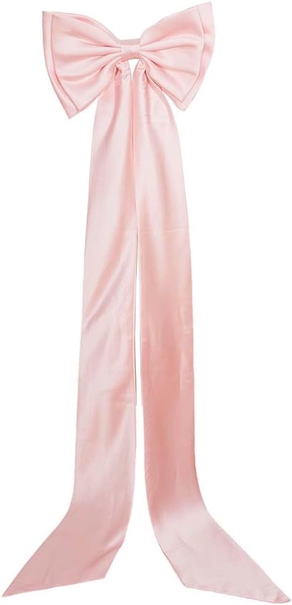Grote Zwarte Satijn Boog Voor Jurk Grote Afneembare Boog Trein Bogen Voor Trouwjurk Taille Sjerp Riem Bruid Strik Formele Bruiloft Accessoires Capes Bogen Prom