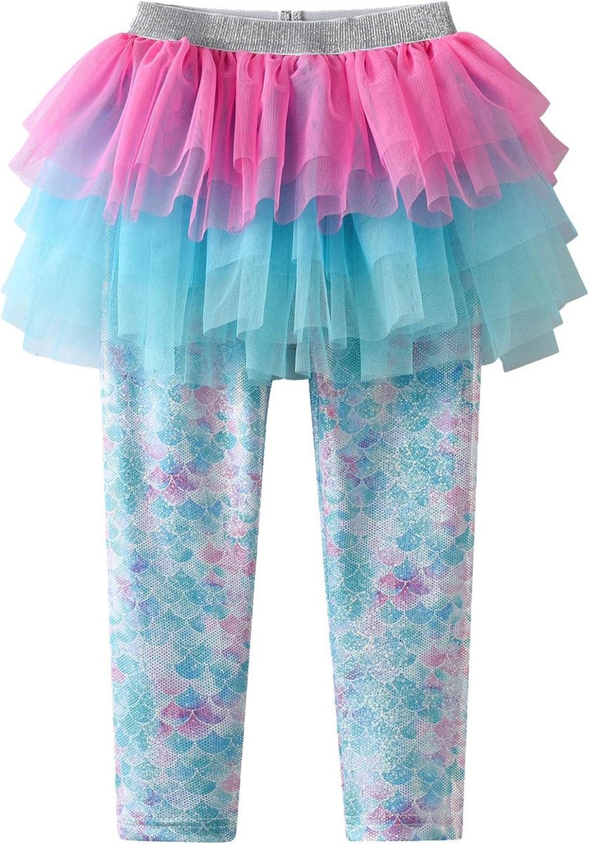 Leggings met Rok Kids Meisje Cartoon Afdrukken Broek Rokken