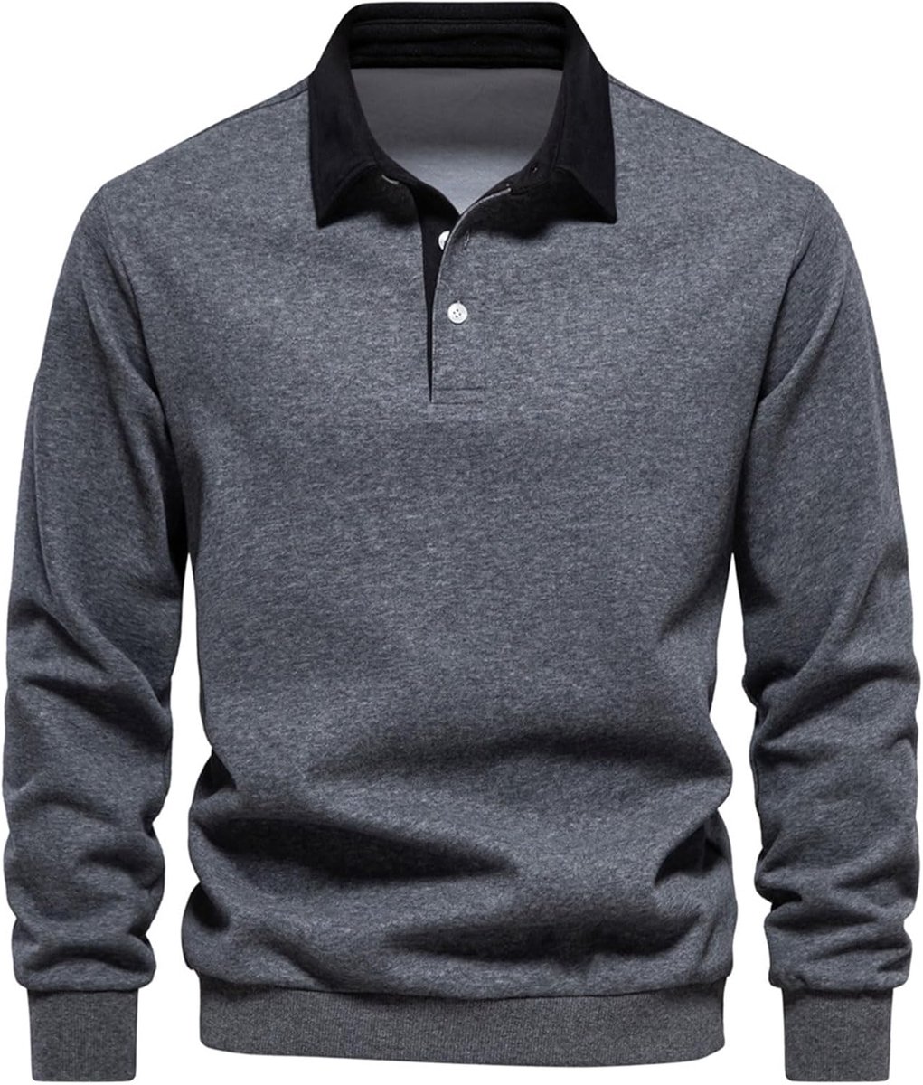 Sweatshirts lange mouw casual trui sweatshirt effen kleur winter warme trui top