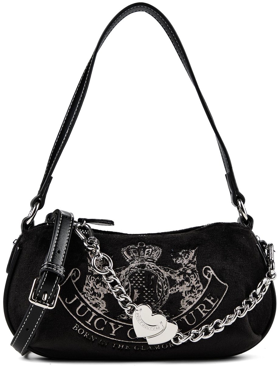 Juicy Couture Twig Narrative Schoudertas S 24 cm - Dames - black