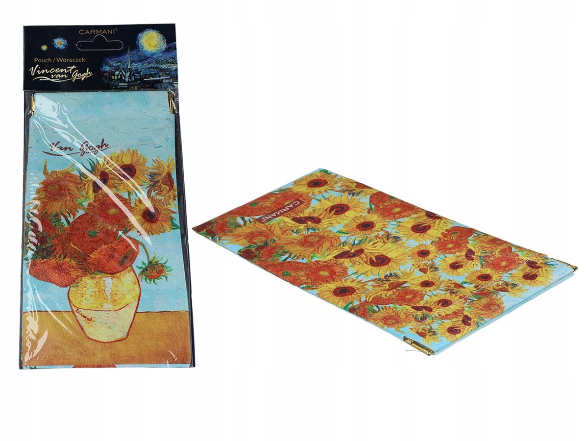 Van Gogh Zonnebloemen Brillenkoker - Stijlvolle Kunst & Organisatie