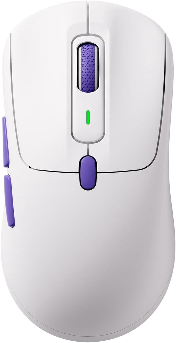 Pulse 01 Draadloze Gaming Muis, Wit, 8K Hz, PixArt 3950 Sensor