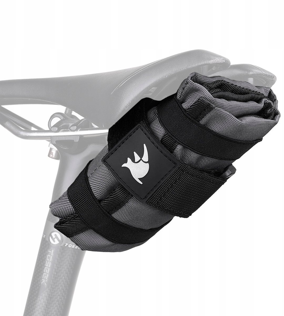 Rhinowalk RK5100G Fietstas Gereedschapstas Onder Zadel Grijs 0.5L