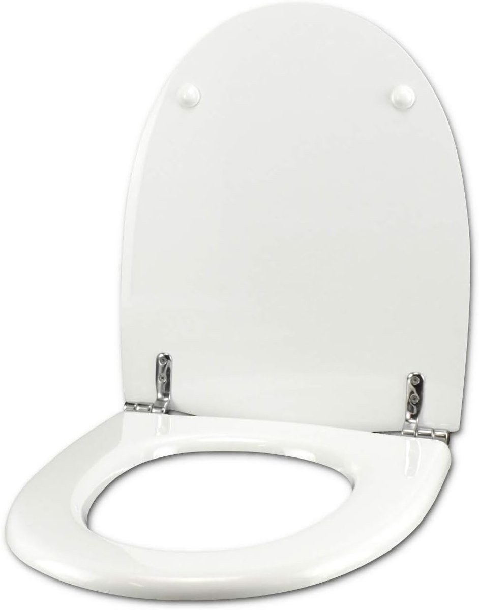 Wc-bril voor Geberit SPHUNX ANTIBES wit scharnier normaal of vertraagd softclose