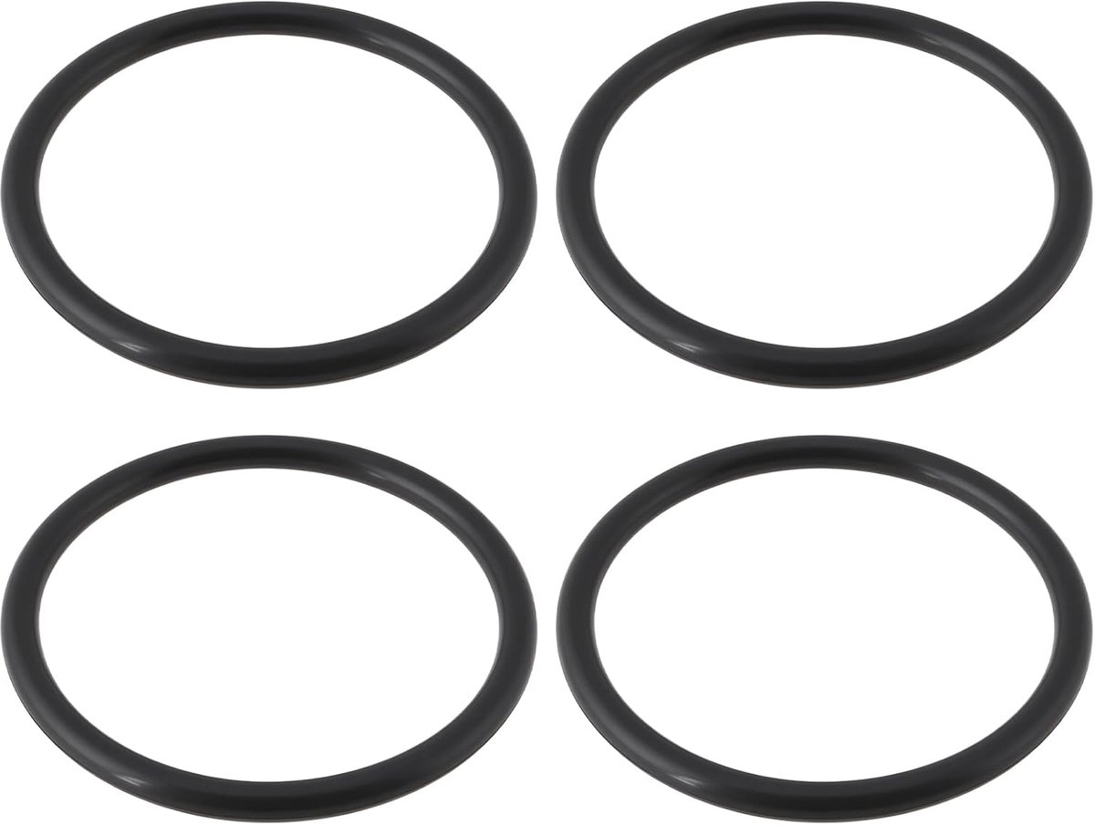 4 stuks spoelspoel O-ring compatibel met Brother industriële naaimachines S14144-0-00 S02808-0-01