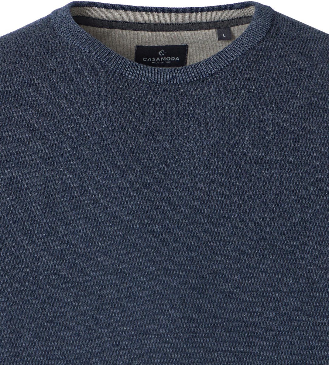 CASA MODA comfort fit trui - donkerblauw