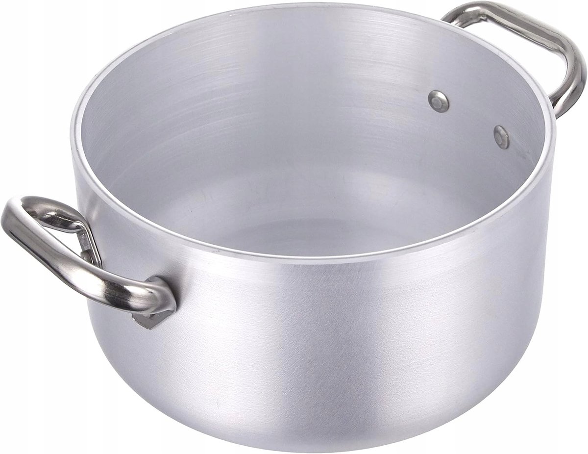 Professionele Aluminium Ovenschaal 20cm, 5mm Dik, Hittebestendig