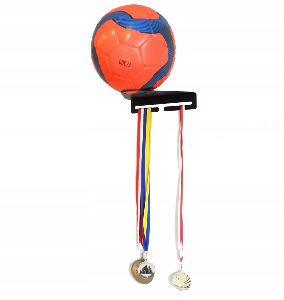 Metalen Medaillehouder met Balvorm - Voetbal, Handbal, Basketbal, Volleybal