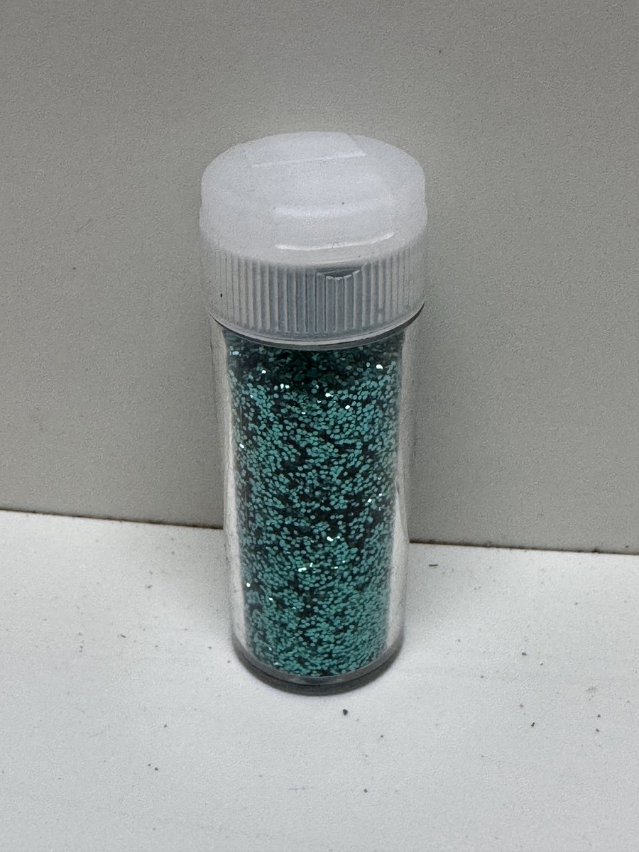 Fijn glitter Turquoise