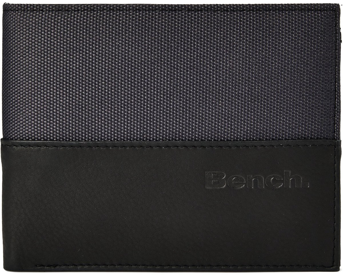 Bench Portemonnee 11.5 cm - Jongens - Horizontaal - grau