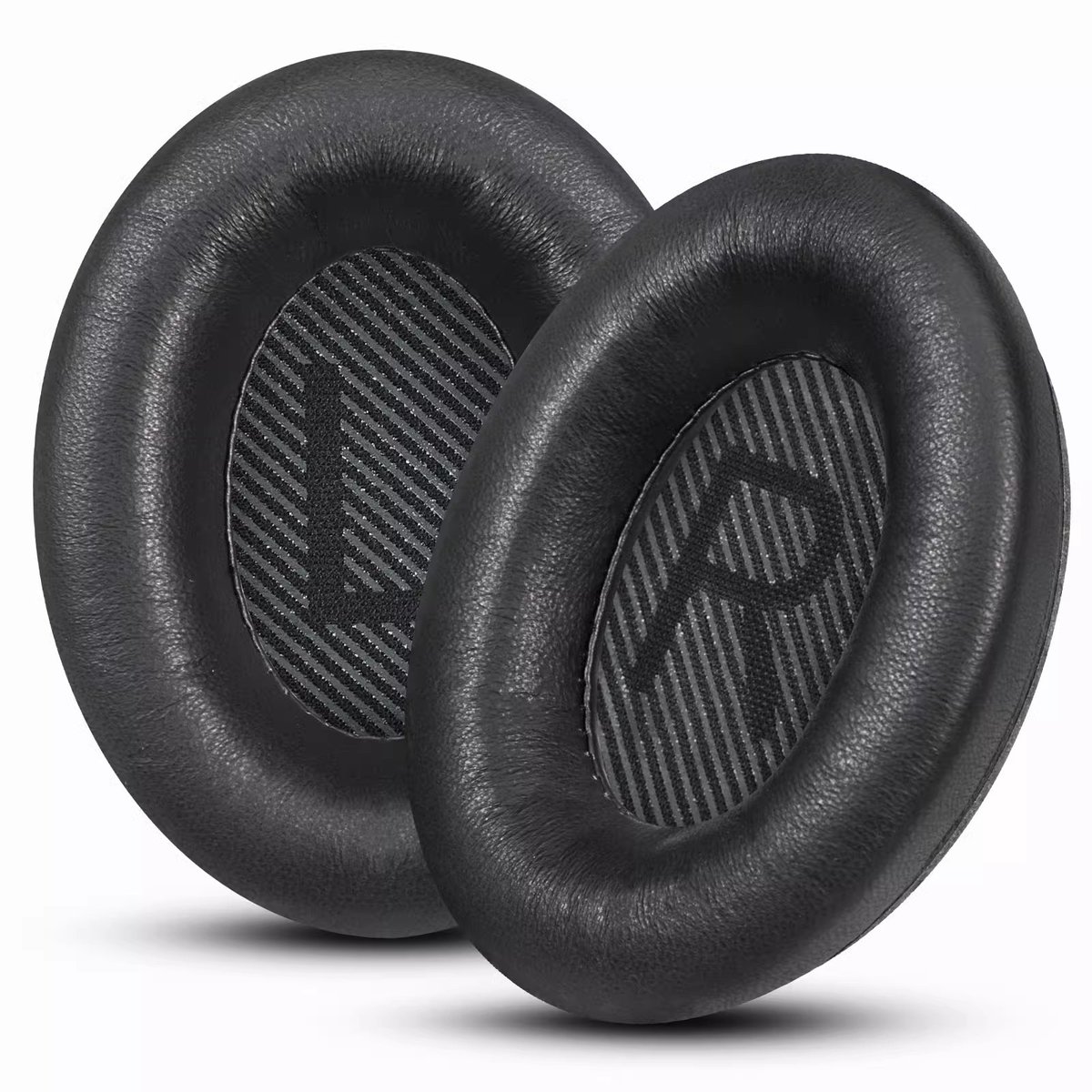 Claoner Oorkussens voor BOSE QC35/QC35ii - 1 paar - Schapenleer - Vervangingsspons - Zwart