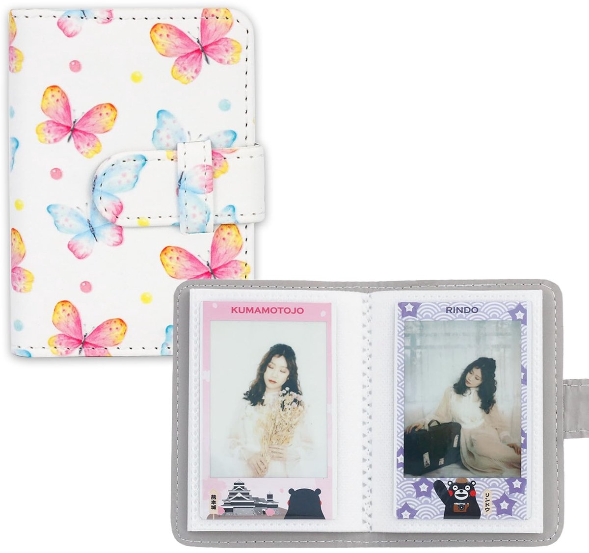 SolidKeus - Mini Fotoalbum voor 2x3 Inch Films met 28 Compartimenten