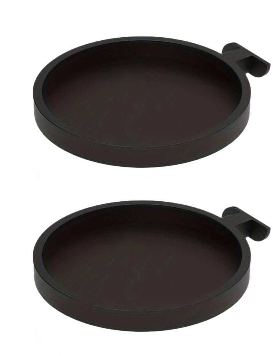 SolidKeus - Set van 2 Geluidsabsorberende Wandplantenhouders Zonder Boren