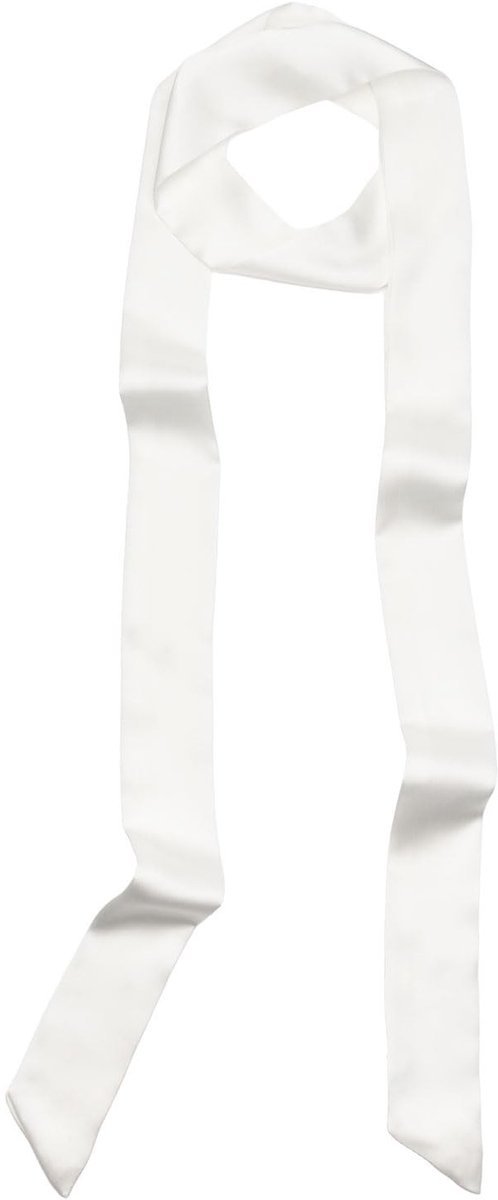 SolidKeus - Effen Kleur Zijden Neckerchief voor Vrouwen