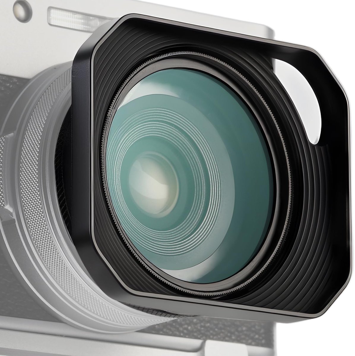 SolidKeus - Vierkante Lenskap voor Fujifilm X100VI en X70 Camera