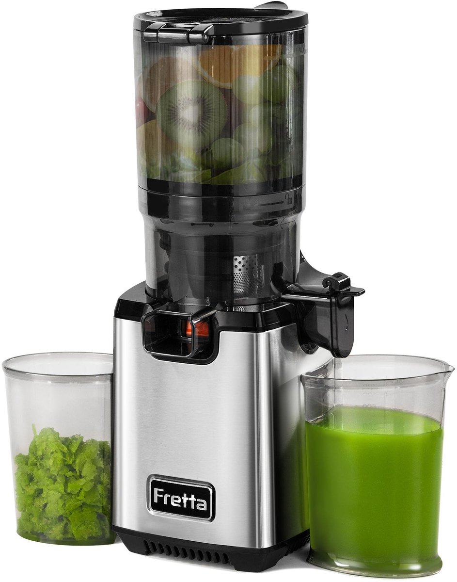 SolidKeus - Slow Juicer voor Fruit en Groenten met 1.8 L Capaciteit