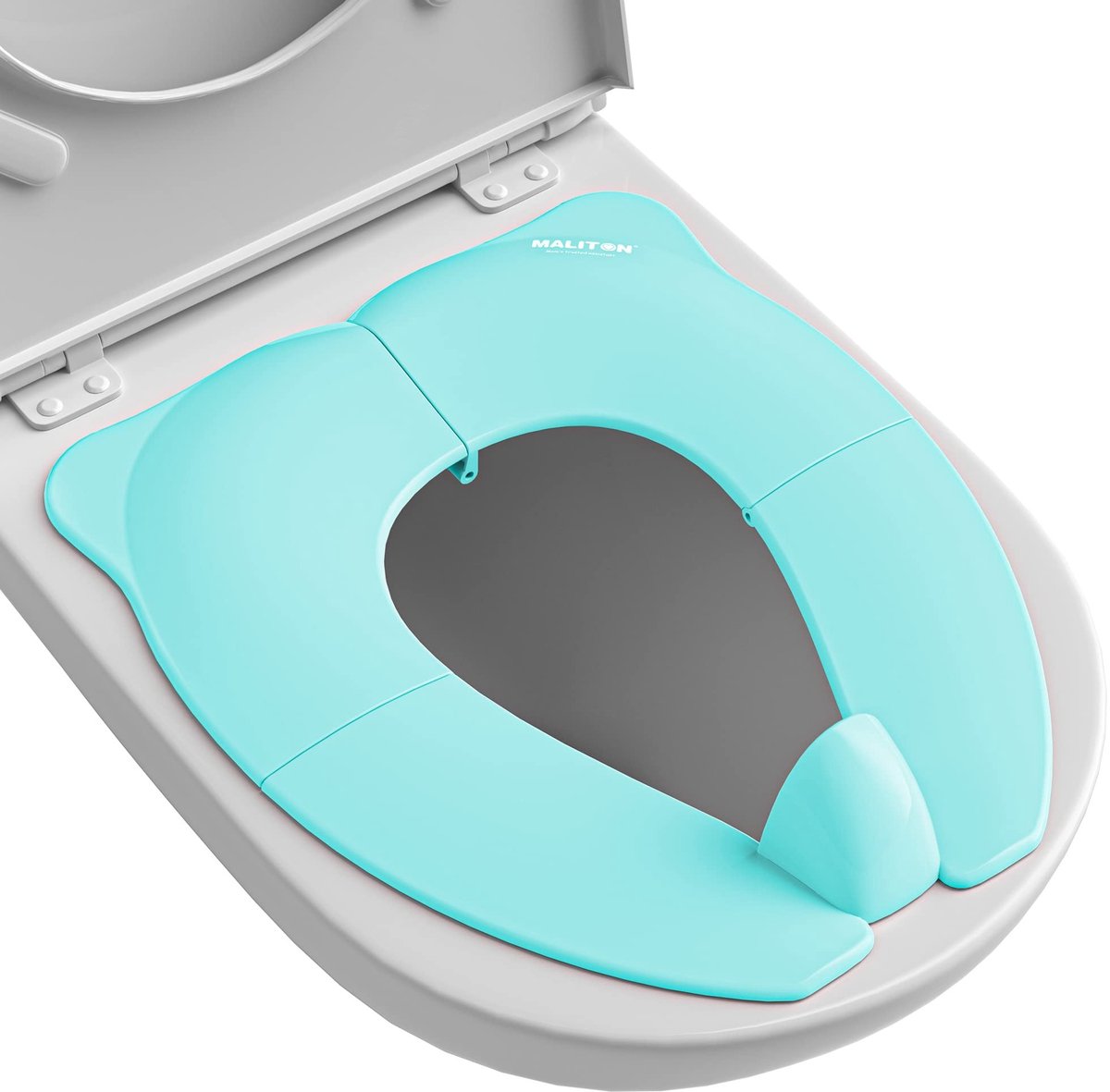 Omgoods - Draagbare Potty Seat voor Kinderen, Opvouwbaar met Opbergzak