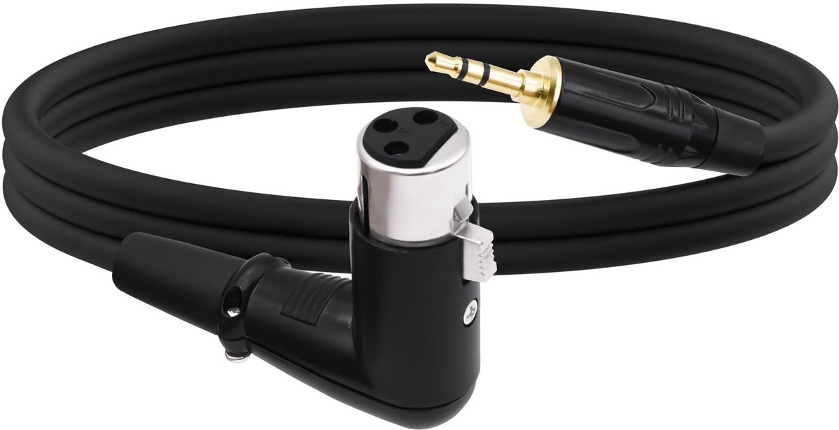Omgoods - 3.5mm TRS naar XLR Balanced Audio Kabel 1M