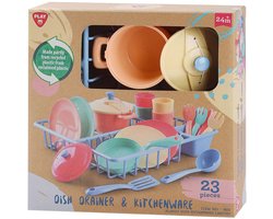 Play Wasrek avec accessoires de cuisine, 23 pièces
