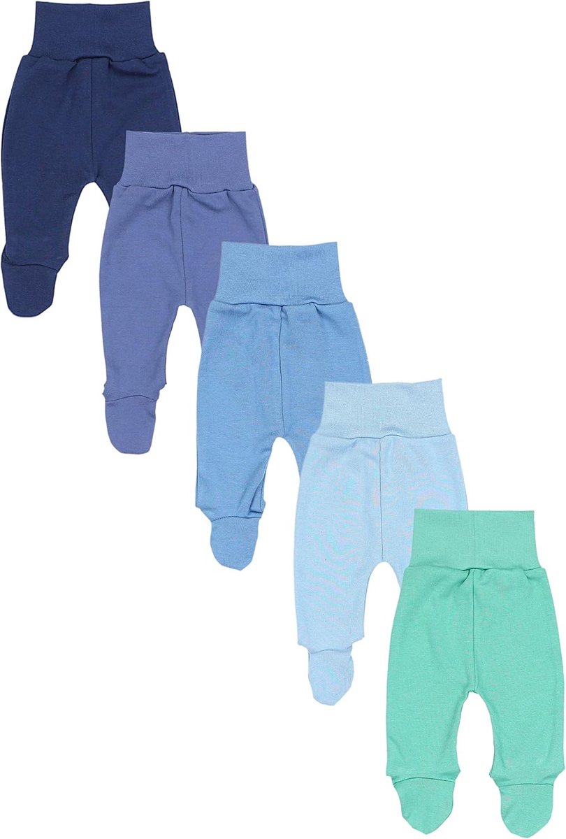 Babybroekje met Voetjes Kleurrijk Set van 5