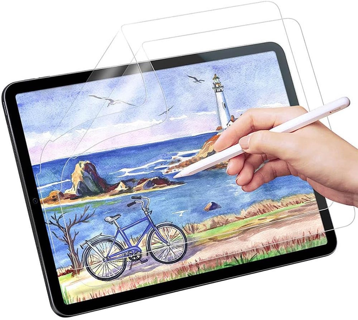 [2 stuks papieren beschermfolie voor Samsung Galaxy Tab S11 Ultra, mat PET-papier, displaybeschermfolie voor tekenen, schrijven en notities, niet-verblindend, anti-vingerafdruk