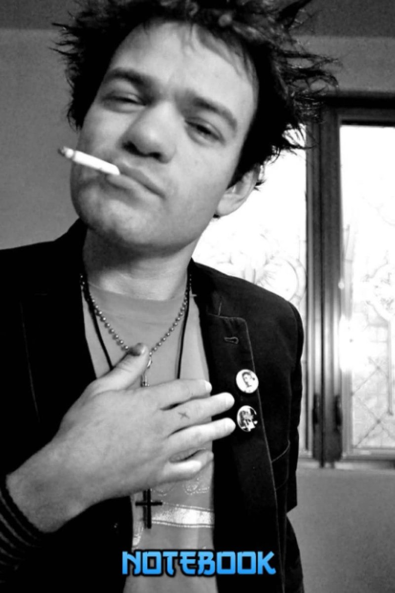 : Deryck Whibley Notebook 100 Pages Lined Pages Journal For Home, Work , Students and Teens #128
