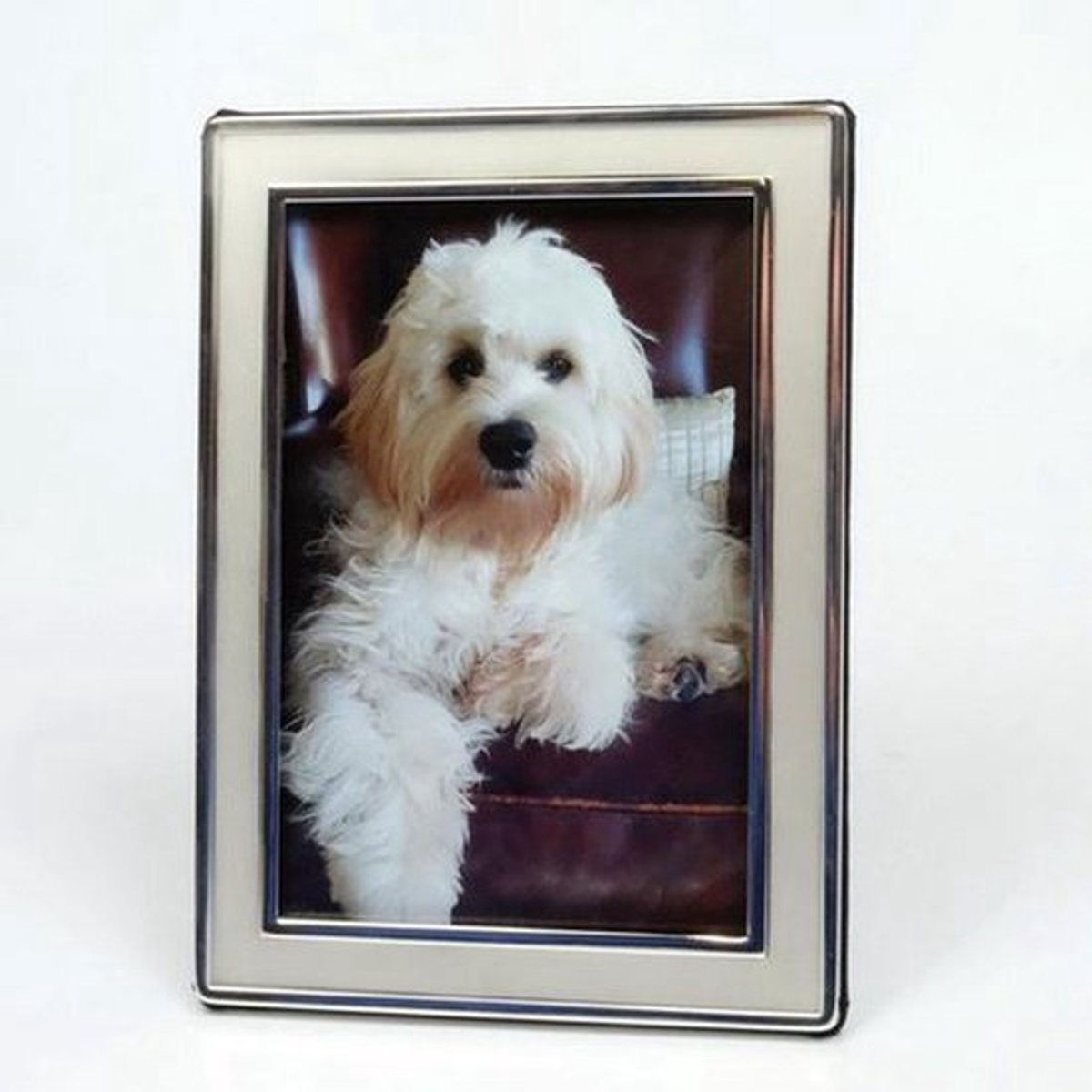 AL Fotolijst - Glans/Mat Zilver - 9 x 13 cm