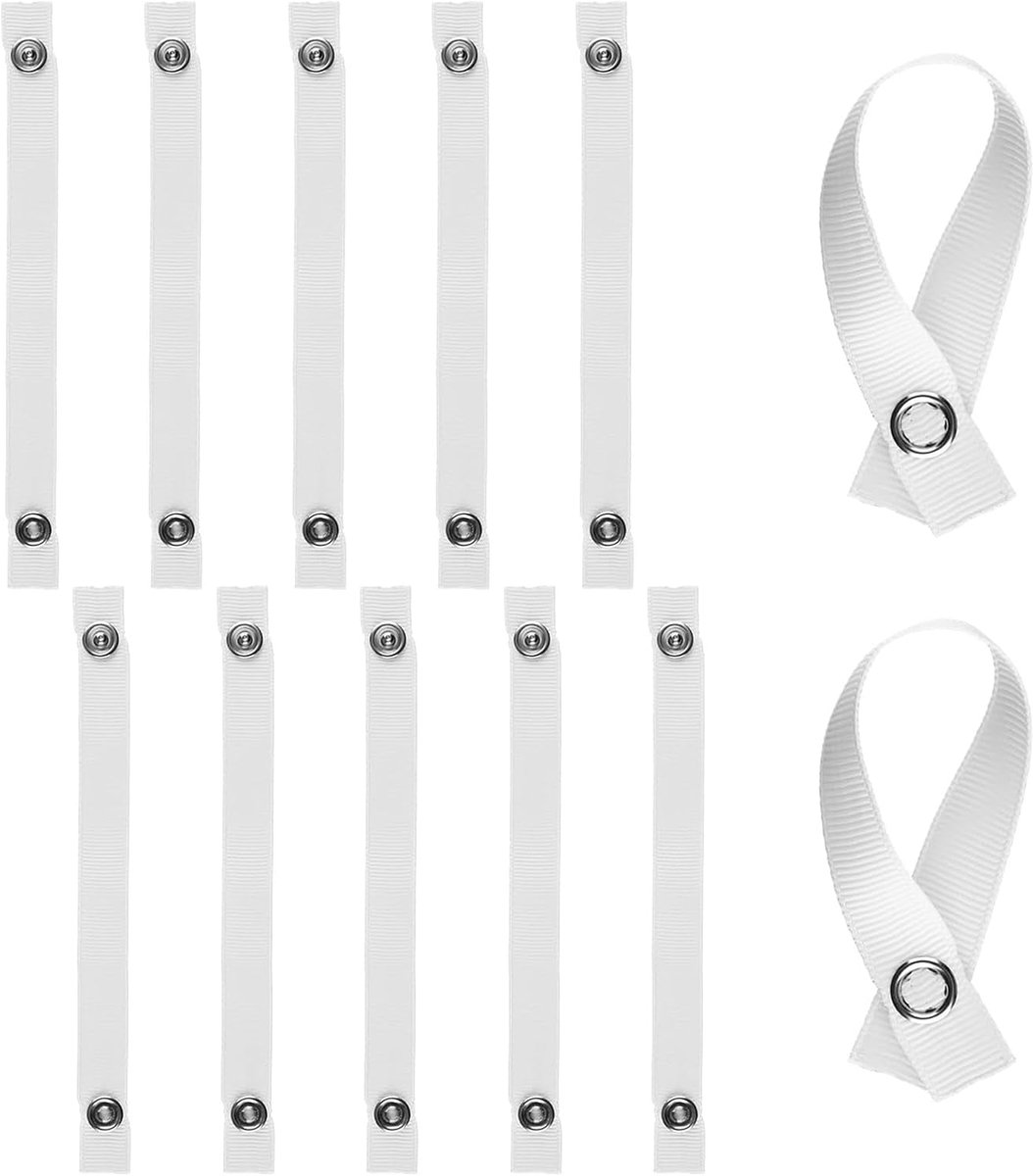 12 stuks handdoekclips hangerset