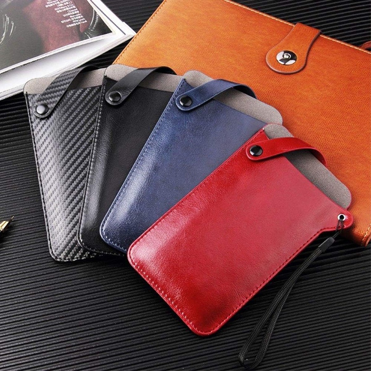 Ultra Lichtgewicht Riem Case met Snap Bevestiging voor Gionee Marathon M4 - Rood