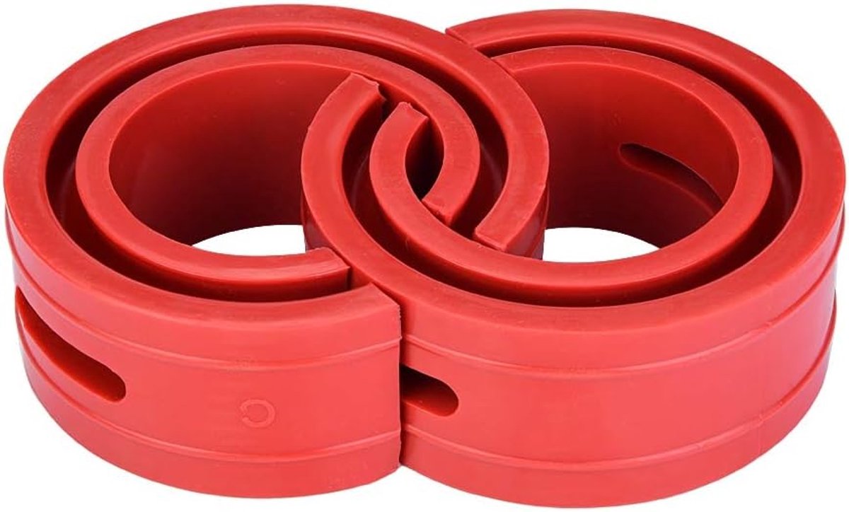 Schokdemper, 2 St Rode Auto Schokdemper Buffer Lente Bumper Kussen TPE Auto Schokdempers Type A-F(C)