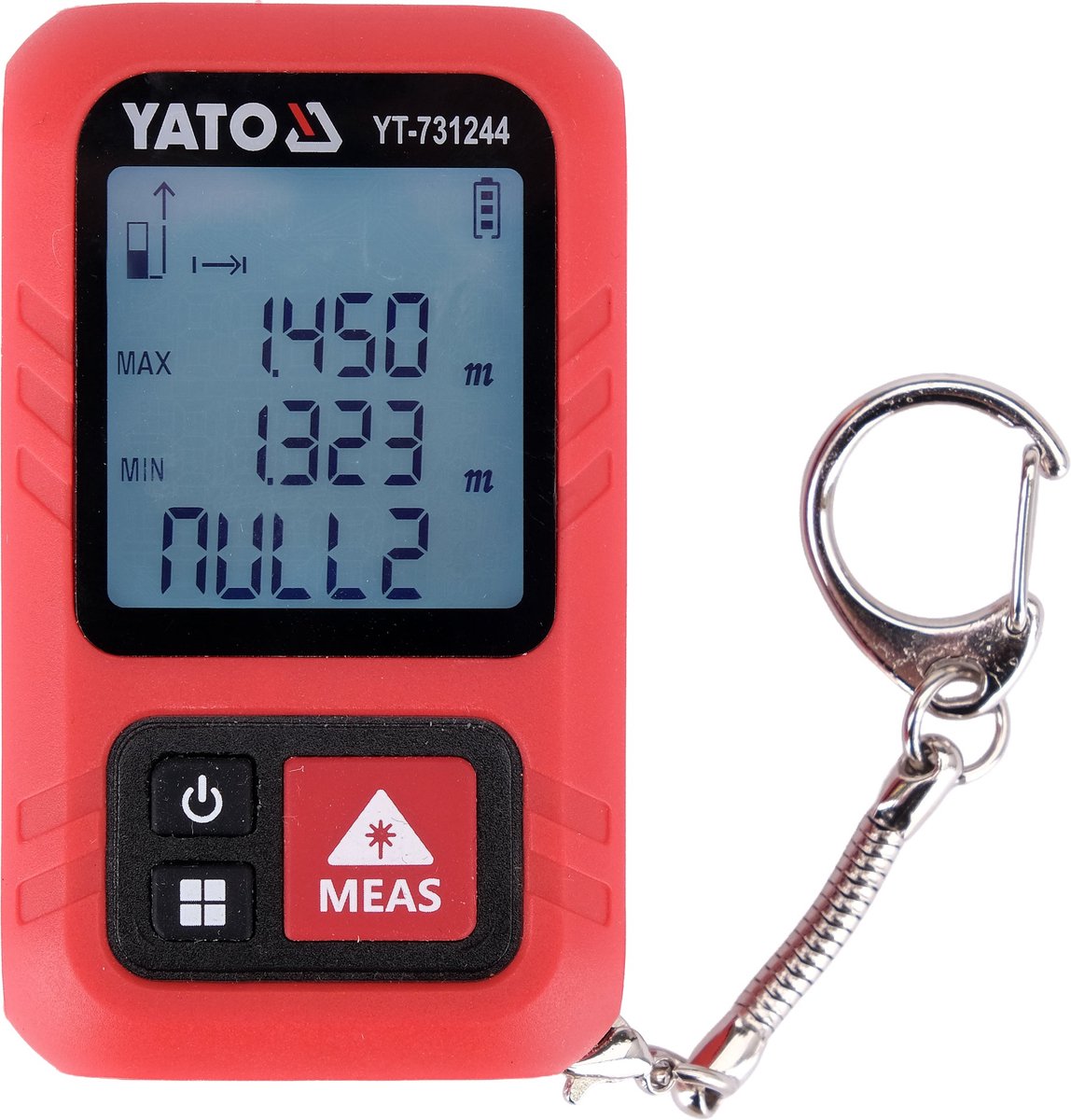 Compacte Laserafstandsmeter – Sleutelhanger - 30 meter - Oplaadbaar