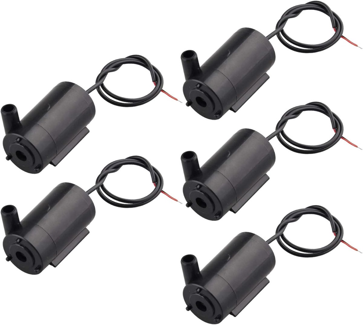 Waterpompen DC 3V 5V Micro Dompelpomp Mini Waterpomp of Aquarium Fontein Aquarium, Micro Motor Pomp Waterpompen