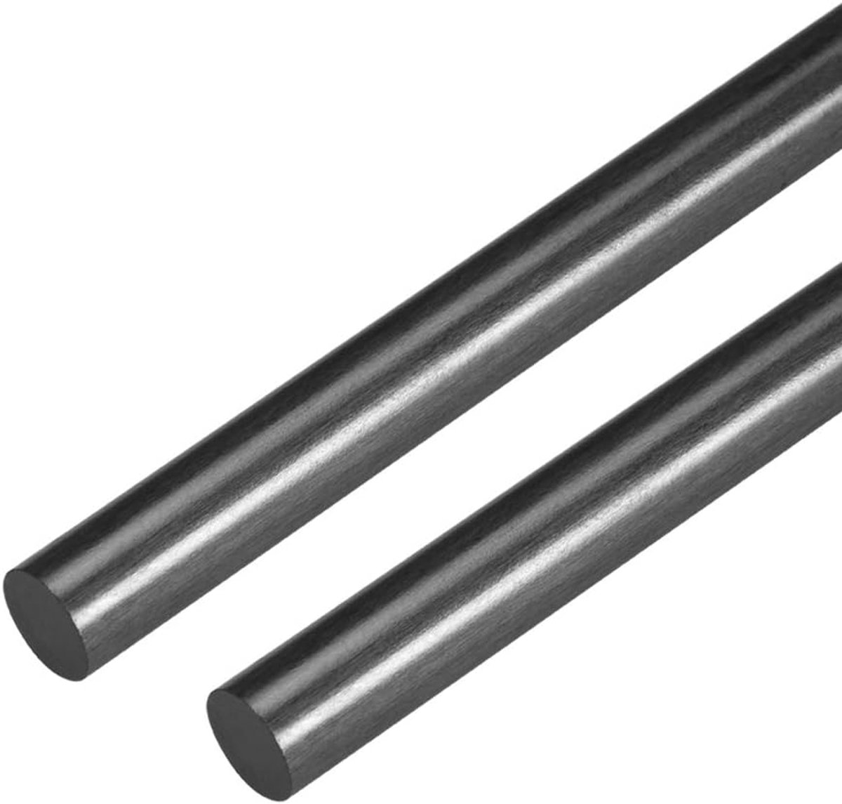 Sourcing map 10 stuks. Koolstofvezel staaf voor RC vliegtuig mat pole US 200 mm 7,8 inch, 1 mm 2pcs 8 * L200mm