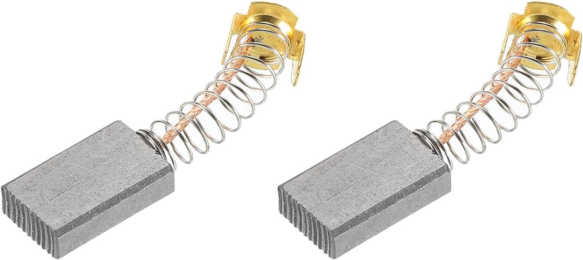 Koolborstels 20x12x5mm voor Elektrische Motoren Power Tool Haakse Slijper Tafelzaag Reserveonderdeel Reparatie, 2 Pack