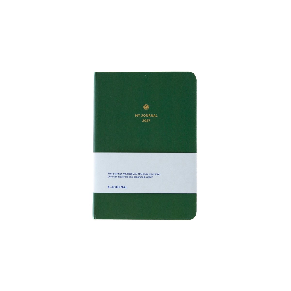 A6 My Journal Agenda 2027 - Olijfgroen