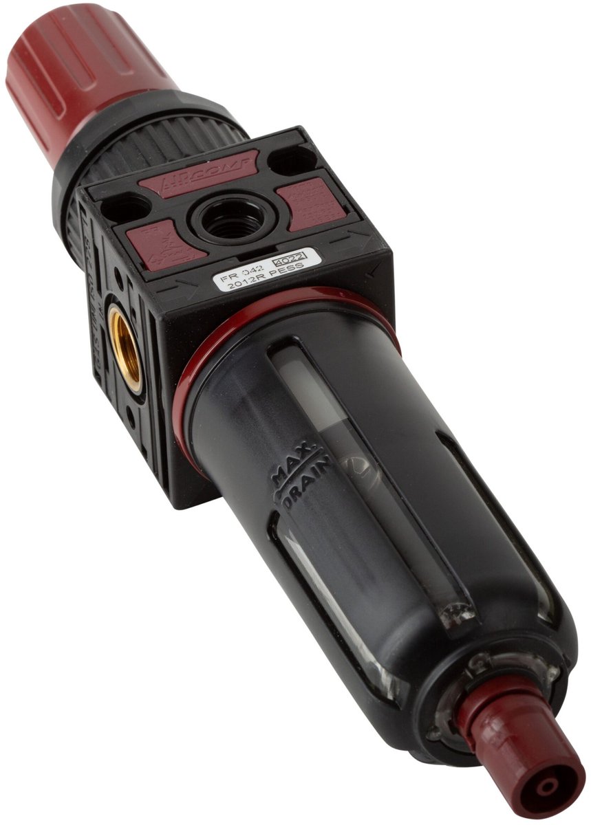 Water- en vochtafscheider – FRL-unit – 1/4” aansluiting