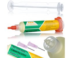 Rosfix Fluxpasta Spuit NC-559-ASM - No-Clean Gel - 10cc - Hoge Intensiteit en Wettend Vermogen