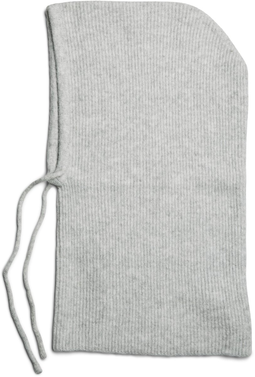 PIECES PCSOLINA BALACLAVA BC Meisjes Hoofddeksels Grijs