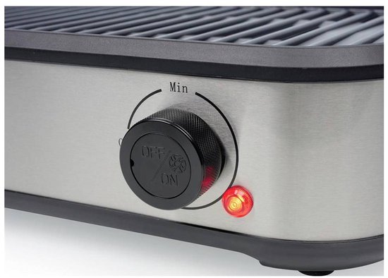 Princess Table Chef Purify - 103215 - Tafel BBQ - 35 x 21 cm - Tafelgrill en Barbeque met Luchtfiltersysteem - Ingebouwde Afzuiging - Tot 260 Graden - PFAS Vrij -1800 W van Merkloos — afbeelding 3